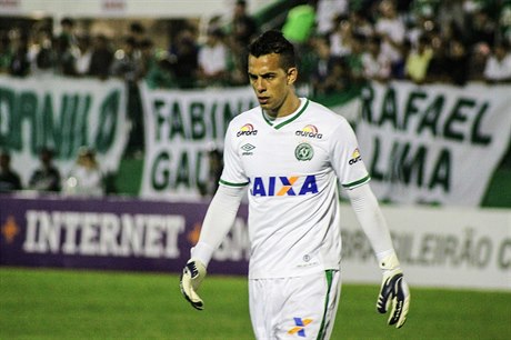 Brankář brazilského klubu Chapecoense Danilo.