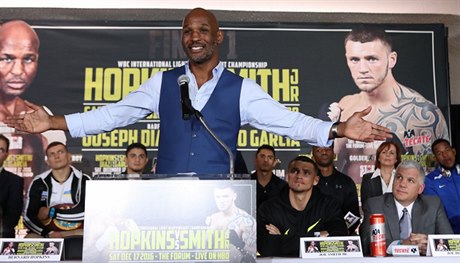 Bernard Hopkins si svoji poslední tiskovku boxerské kariéry poádn uil.