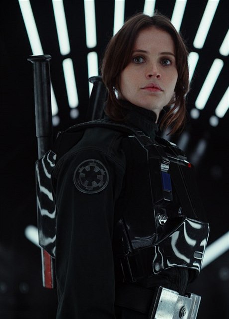 Felicity Jones ve filmu Rogue One: Star Wars Story