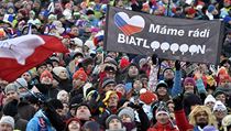 V sobotu navštívilo biatlonový areál Vysočina Aréna 35000 platících diváků.