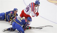 Fotka ze zápasu s Ruskem.