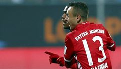 Fotbalisté Bayernu porazili Darmstadt a vrátili se do čela Bundesligy