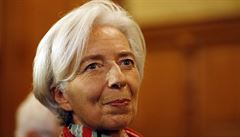 Šéfka Mezinárodního měnového fondu (MMF) Christine Lagardeová před začátkem... | na serveru Lidovky.cz | aktuální zprávy