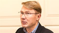 Mika Häkkinen na setkání s novinái.