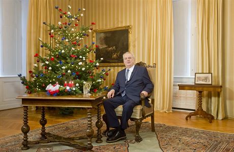 Prezident Milo Zeman pronesl 26. prosince své tradiní vánoní poselství z...