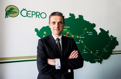 Jan Duspěva, generální ředitel státem ovládané firmy Čepro.