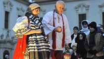 V Rajhradě na Brněnsku farníci 25. prosince vytvořili jeden z největších živých...