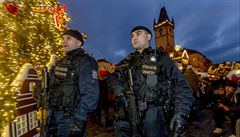 Staromstské námstí je hlídáno po útoku na vánoních trzích v Berlín