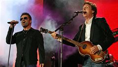 George Michael vystupoval také s legendárním Paulem McCartneym.