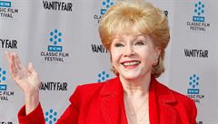 Hereka Debbie Reynoldsová pi promítání filmu  Kabaret v roce 2012.
