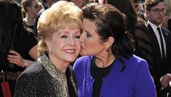Debbie Reynoldsov a Carrie Fisherov budou pohbeny spolen