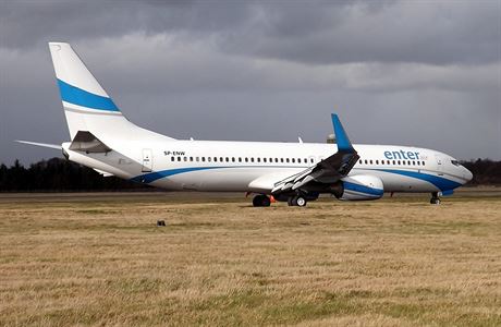 Boeing 737-800 spolenosti Enter Air.