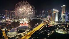 Singapur slaví nový rok.