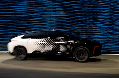 Americk automobilka Faraday Future pedstavila na veletrhu CES v Las Vegas...
