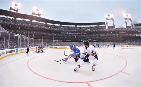 Winter Classic mezi St. Louis a Chicagem