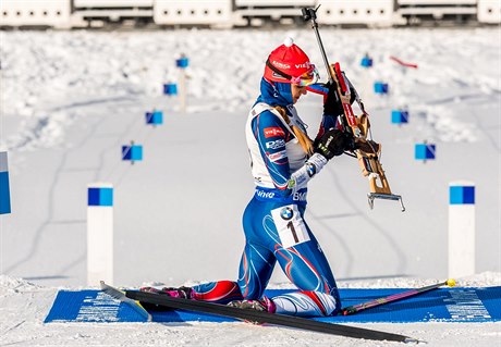 Gabriela Koukalová na stelnici