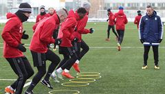 Mladoboleslavtí fotbalisté zahájili 4. ledna tréninkem zimní pípravu v Mladé...