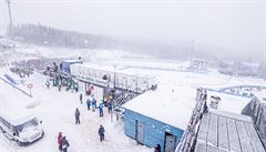 Michal lesingr na SP v Oberhofu