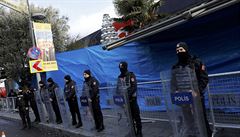 Turecká policie hlídkuje ped klubem i v celém Istanbulu.