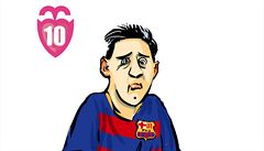 Kanonýrv erný týden  Lionel Messi, mu malé postavy, ale úasných...