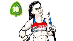Jelena Isinbajevová  Olympijské hry by mly být nesluitelné s politikou. Tak...