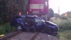 Tragédie na vlakovém pejezdu v Opav.