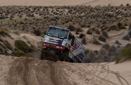 Rallye Dakar 2017: Martin Kolom s kamionem Tatra.
