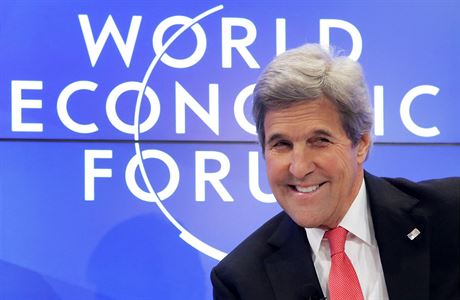 Svtov ekonomick frum: John Kerry