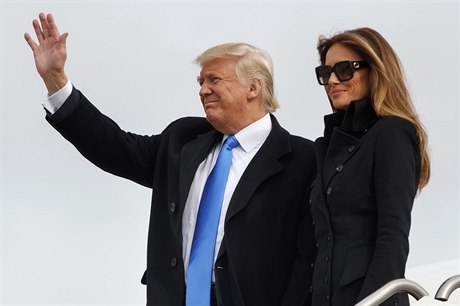 Donald Trump s enou Melanií.