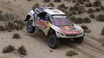 Sebastien Loeb na Rallye Dakar.