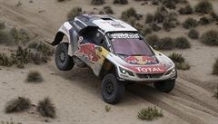 Sebastien Loeb na Rallye Dakar.