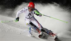Slovenka Petra Vlhová ve slalomu Svtového poháru.