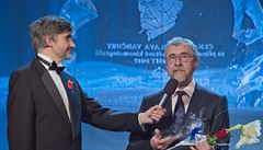 Cenu Vladislava Vanury za celoivotní dílo v rámci udílení cen Trilobit 2017...