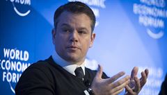 Svtové ekonomické fórum: : Matt Damon