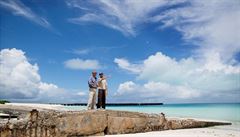 elví plá na midwayském atolu, kterou prezident navtívil v záí 2016.