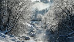 Mrazivé poasí a dostatek snhu pinesla letoní zima do Libereckého kraje.