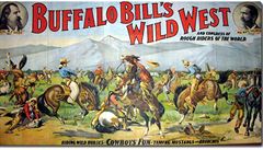 Divoký západ podle Buffalo Billa. Pozvánka na pedstavení.