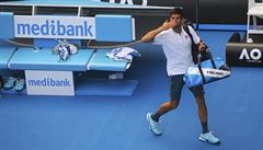Novak Djokovi a jeho emotivní louení s Australian Open.