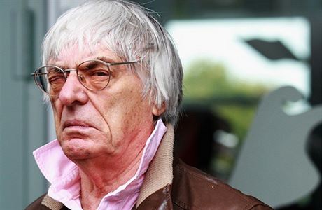 Bernie Ecclestone.