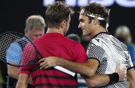 vai Stan Wawrinka a Roger Federer po semifinle Australian Open, kter...