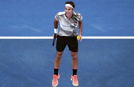 Roger Federer slav titul na Australian Open 2017.