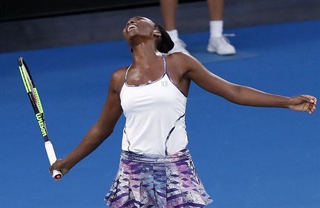 Venus Williamsov po zkaenm deru.