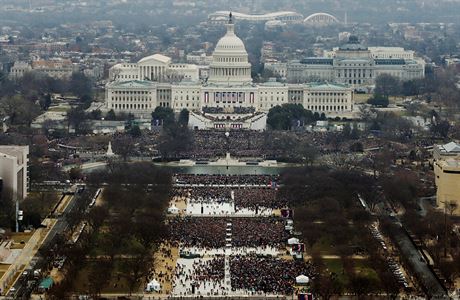 Fotografie agentury Reuters z prbhu inaugurace Donalda Trumpa (poslno do...