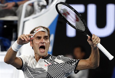 Radost Rogera Federera byla nezmrná.