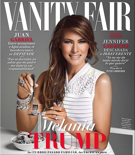Melania Trumpová na obálce asopisu Vanity Fair