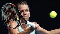 Barbora Strýcová v osmifinále Australian Open.