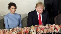 Slavnostní oběd u příležitosti inaugurace Donalda Trumpa