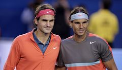 Vracejc se giganti: v bitv Nadala s Federerem pjde o rekordy a nesmrtelnost