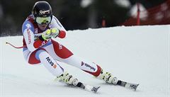 Ledecká dál září na svazích, v superobřím slalomu dojel 19., vyhrála Gutová