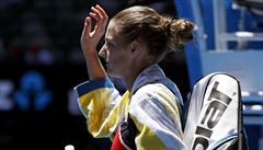 Karolína Plíková se louí s Australian Open.